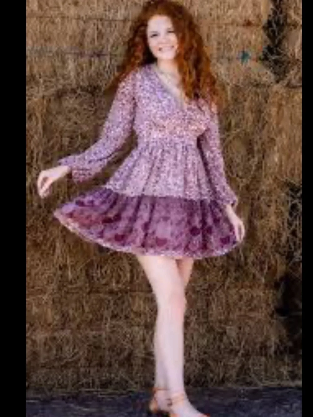 Japna Floral Tiered Dress - Picture 10 of 10
